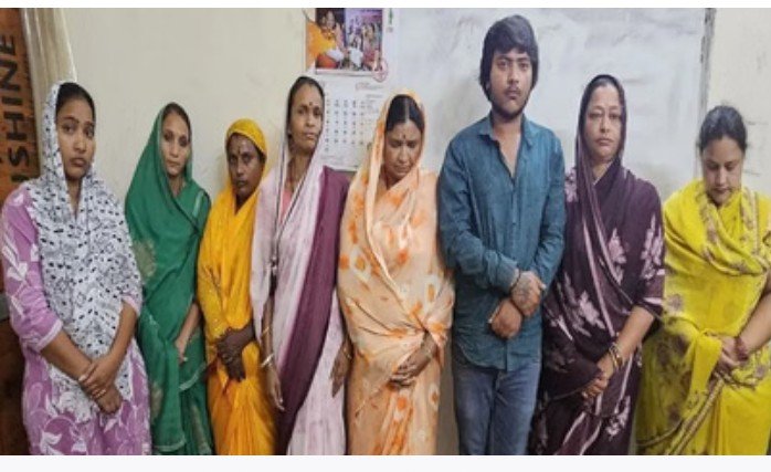 महिला चेन स्नैचर गैंग का भंडाफोड़, लग्जरी कार से देते थे वारदात को अंजाम, 7 महिला समेत 1 युवक गिरफ्तार