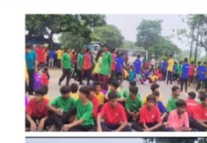कोरबा-कटघोरा मार्ग पर वाहनों की लंबी कतार: कलेक्टर से सीधी सुनवाई की जिद पर अड़े एकलव्य विद्यालय के छात्र